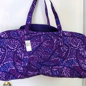 Vera bradley xl duffel bag